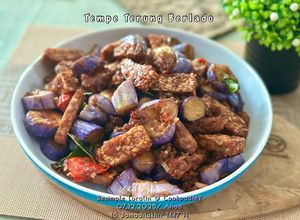 Gambar Tempe Terung Berlado