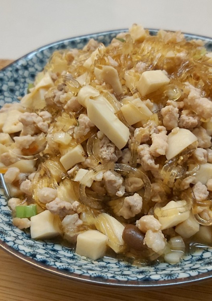 菇菇螞蟻上樹 的食譜成品照片