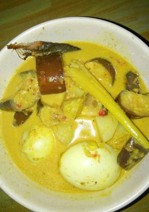 Foto resep Santan terong dn telor