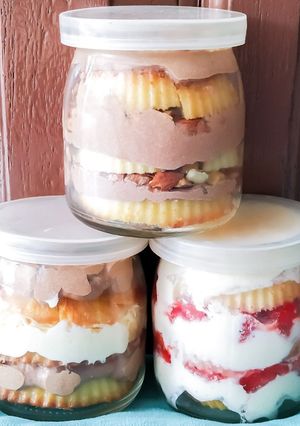 Foto resep Keto Cake in Jar #ketopad #keto