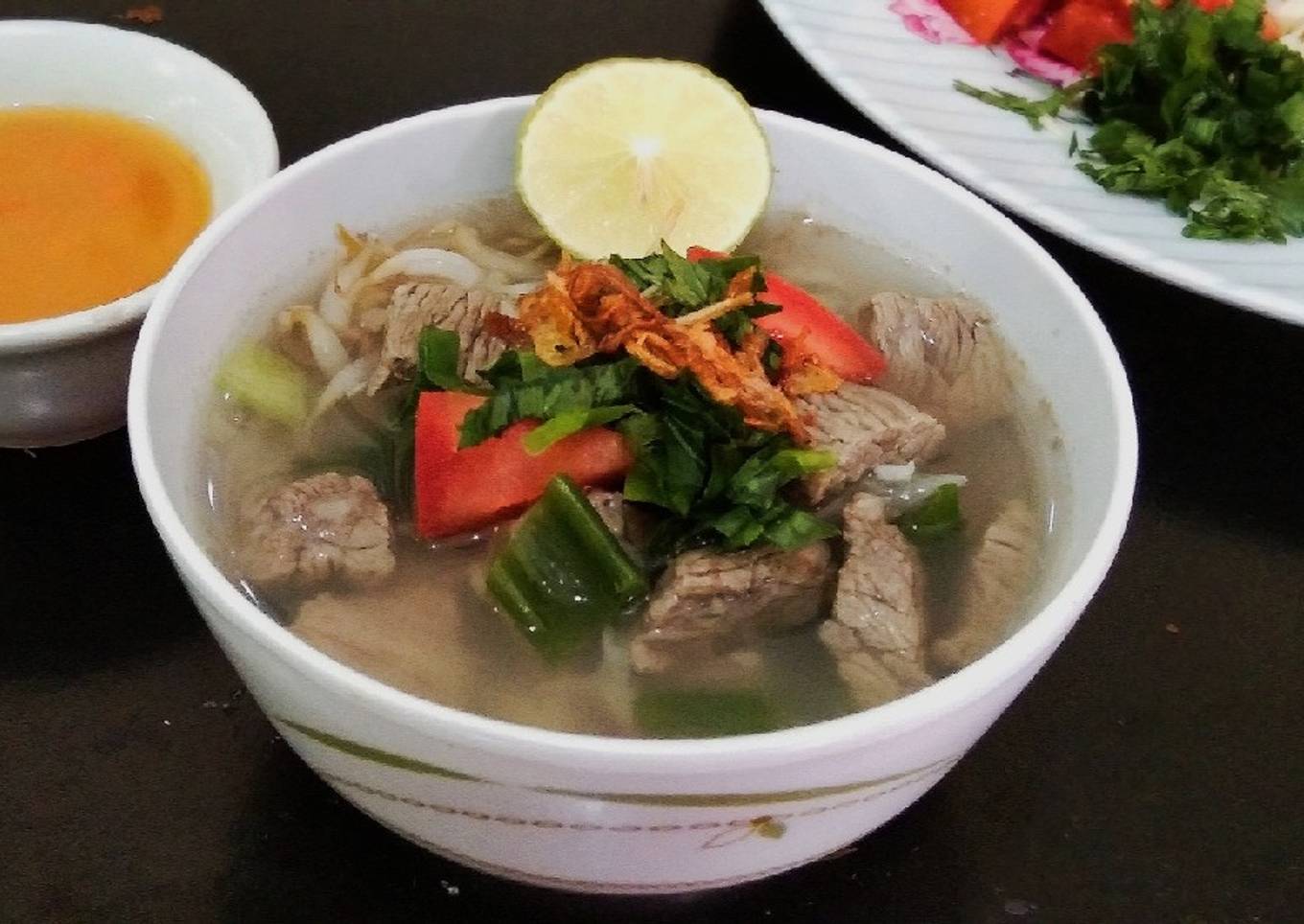 Soto Daging Kuah Bening
