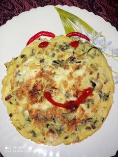 ওমলেট (omelette recipe in Bengali) রেসিপির প্রধান ছবি