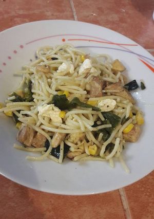 Una foto de Pasta poblana