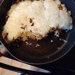 A picture of Cheesy Chicken Potato Cake GF.
