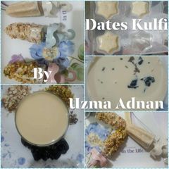 A picture of Dates kulfi.