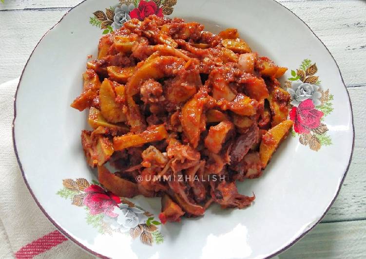 Resep Unik Balado Cumi Asin Jengkol Enak Sederhana