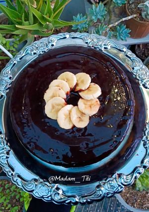 عکسی از دستور کیک ماست شکلاتی وانیلی 🍰