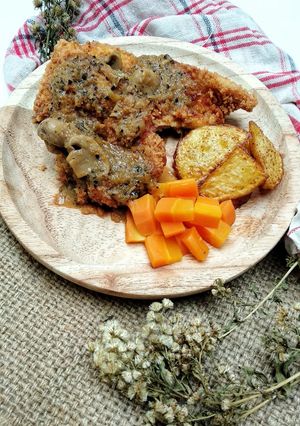 Foto resep Steak Ayam Saus Lada Hitam