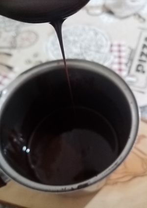 O poză a rețetei Glazura tip oglindă.
