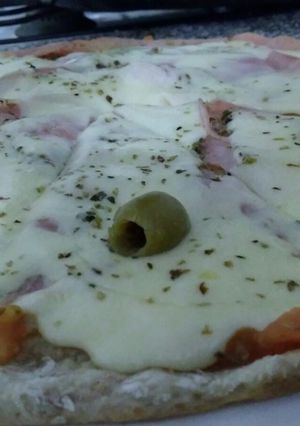 Una foto de Pizza Light de Harina Integral