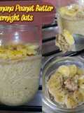 Banana Peanut Butter Overnight Oats