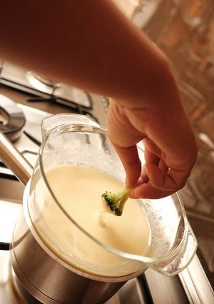 Foto resep Brocolli cheese fondue