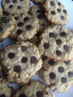 Una foto de Galletas de avena y chips de Choco