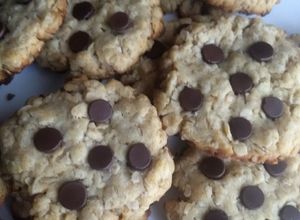 Una foto de Galletas de avena y chips de Choco