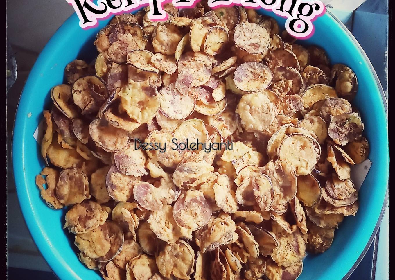 Resep Keripik terong Anti Gagal