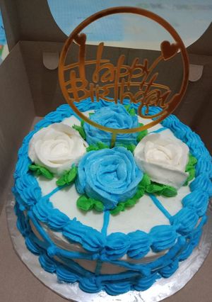Foto resep Cake ulang tahun