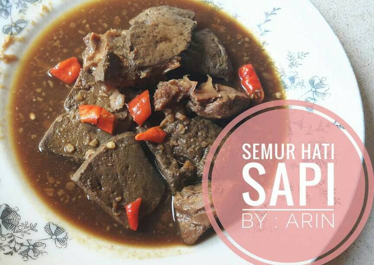 Step-by-Step Guide to Make Homemade Semur hati sapi 🙂🙂🙂
