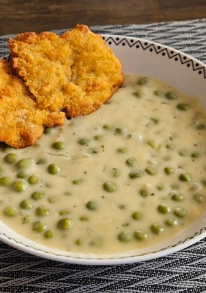 Magyaros borsófőzelék 🫛 recept fotója