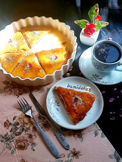 عکسی از دستور باقلوای شیر عسلی (باقلوا ترکی)😍😋