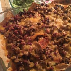 A picture of Ground Beef Nachos.