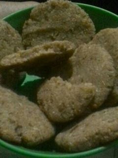 Una foto de Galletas de Pan y Crema de Coco