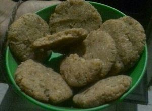 Una foto de Galletas de Pan y Crema de Coco