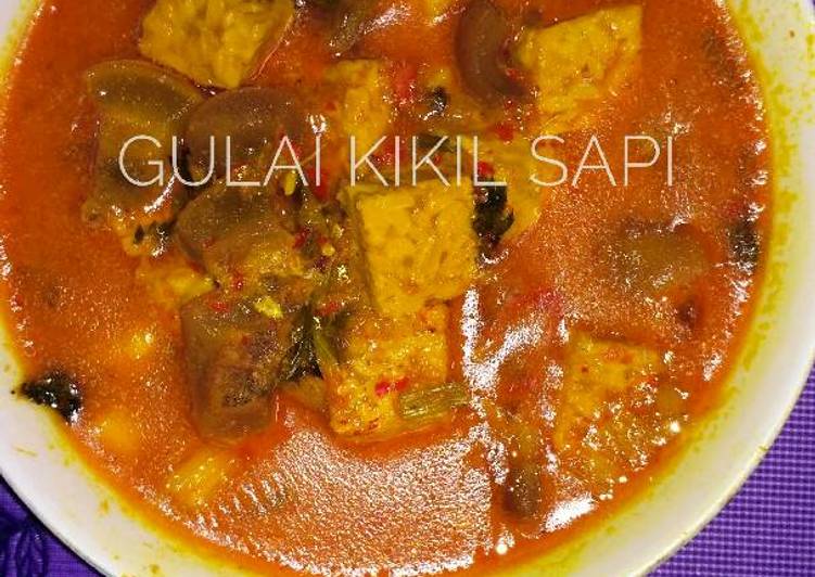 Easiest Way to Make Yummy Gulai Kikil Sapi PEDAS 🔥🔥🔥