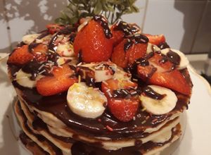 صورة لوصفة بان كيك 🥞🥞🥞