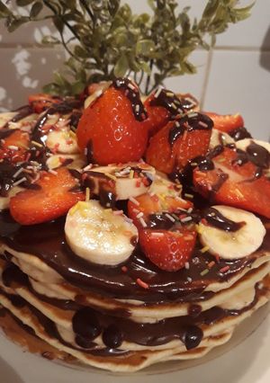 صورة لوصفة بان كيك 🥞🥞🥞