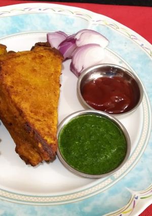 ब्रेड के पकौड़े (Bread ke pakode recipe in hindi) रेसिपी मुख्य फोटो