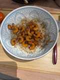 Crevettes Marinées au Riz