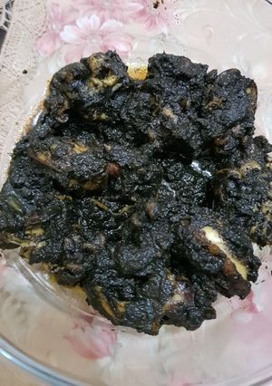 Foto resep Sontong hitam pedas