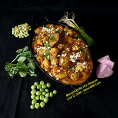 A picture of Undhiyu - Kathiyawadi Undhiyu - Winter Special Gujarati Cuisine.