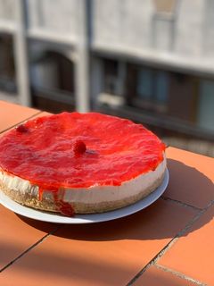 Una foto de Tarta de queso fría 🍰