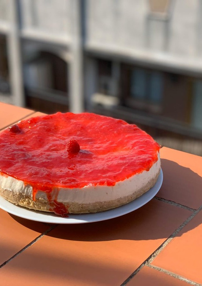 Una foto de Tarta de queso fría 🍰
