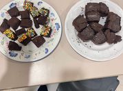 A picture of chocolate fudge brownie
