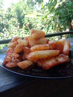 Foto resep Singkong Goreng Gurih Merekah