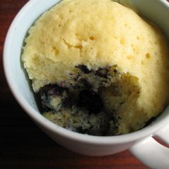 Blueberry & White Chocolate Mug Cake A picture of Blueberry & White Chocolate Mug Cake.