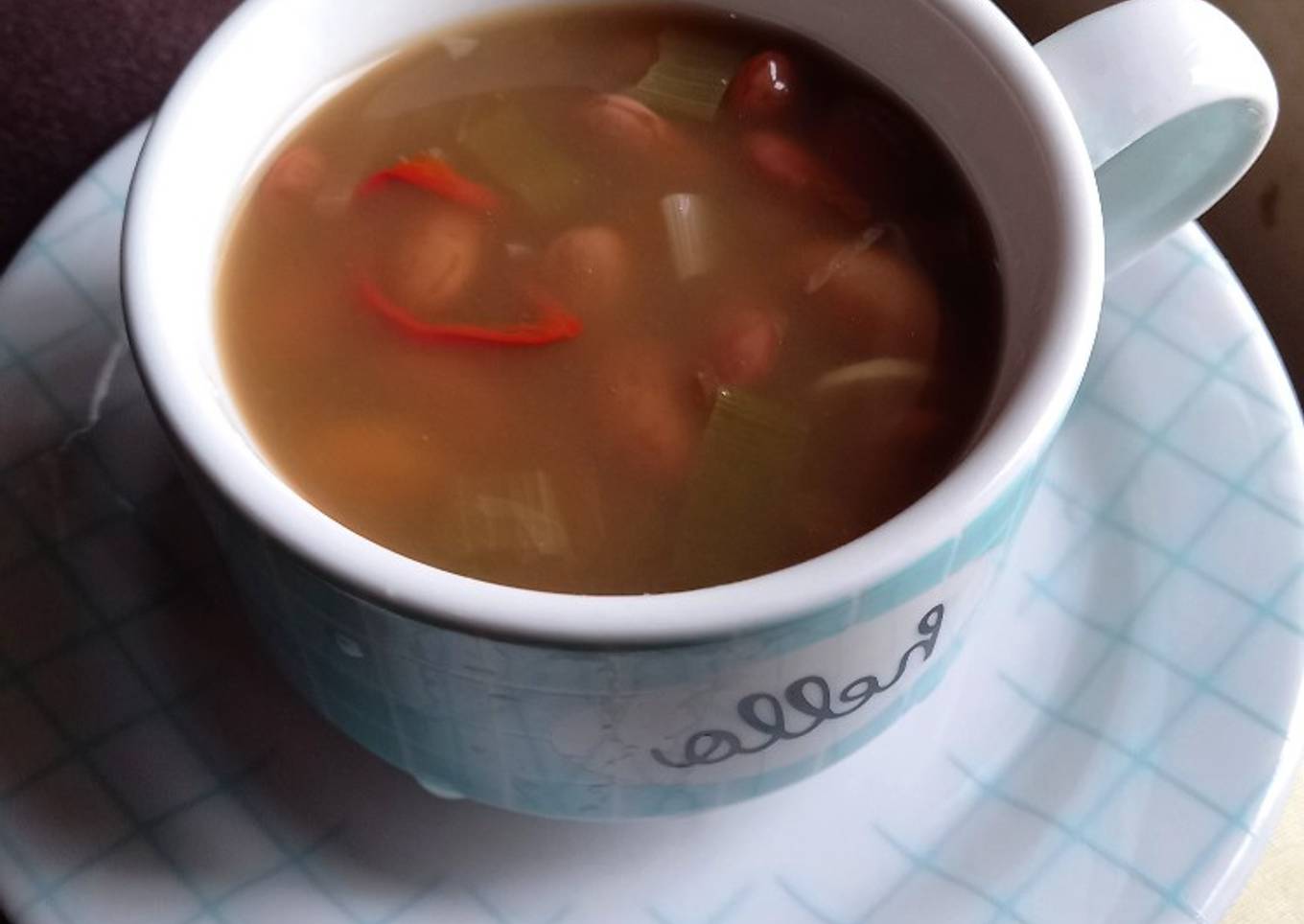 Angeun Kacang (Sayur Kacang Merah)