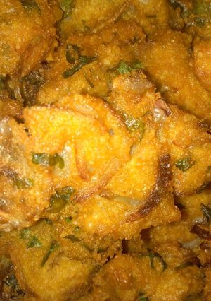 A picture of Bengali piyazo.