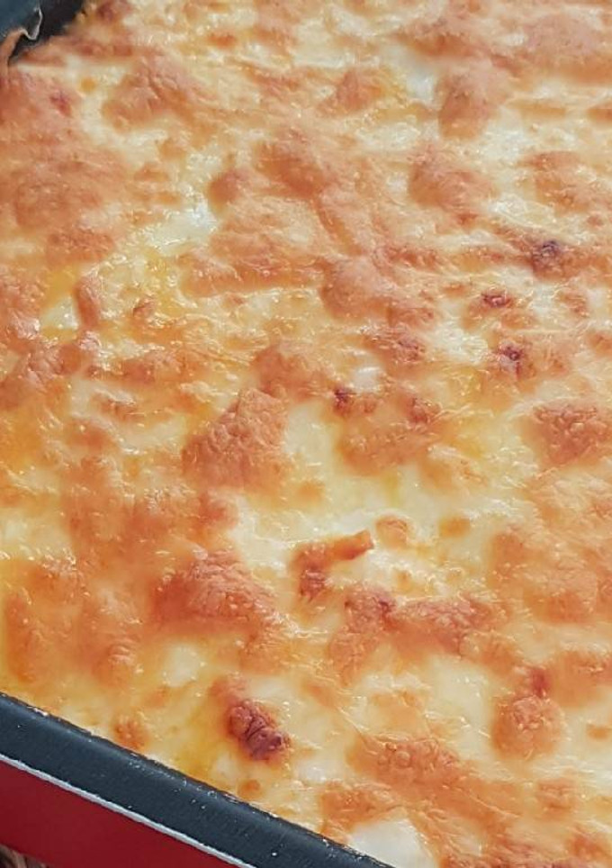 Una foto de Macarrones gratinados con atún