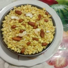 A picture of Healthy tasty masaledar(murmura) puffed rice and Jowar Dhani chiwda.