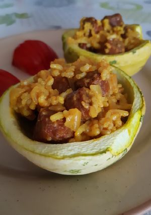 Une photo de Courgette garnie