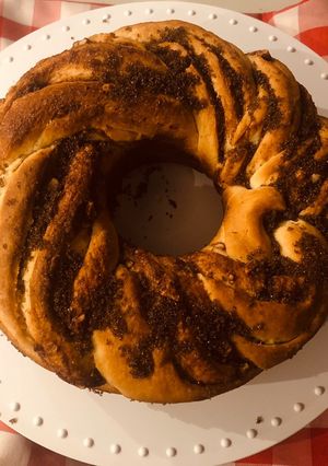 Una foto de Rosca de Canela y Almendras