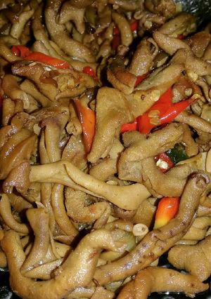 Foto resep Tumis usus ayam kecap