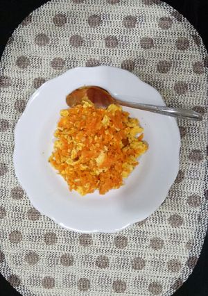 Foto resep Orak arik wortel dan telur