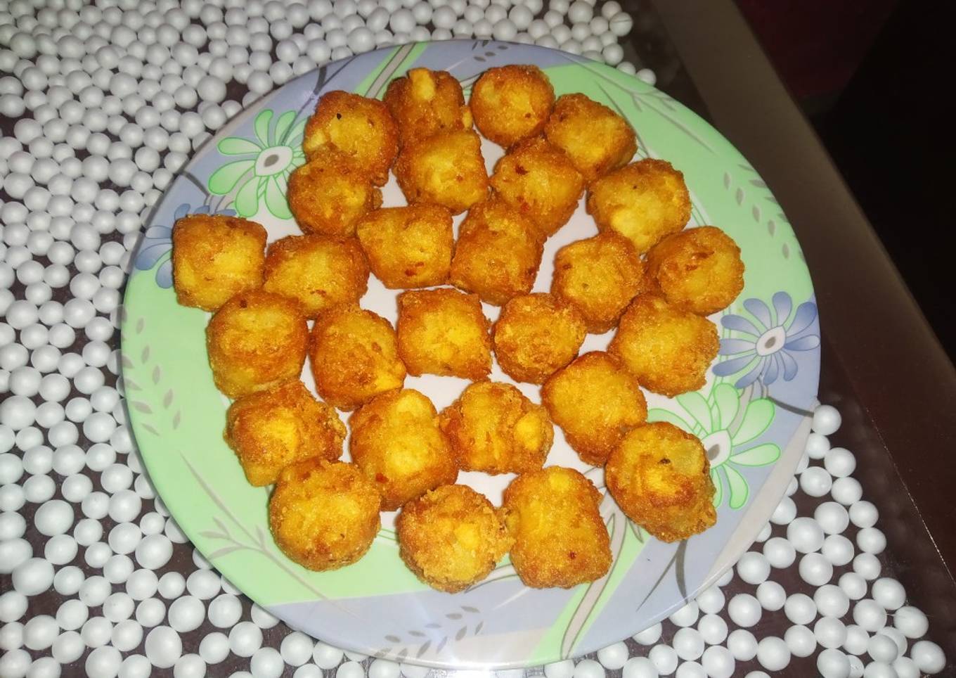 Chilli Garlic Potato Balls