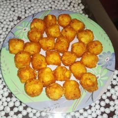 A picture of Chilli Garlic Potato Balls.