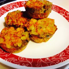 A picture of Puerto Rican mofongo with a twist.