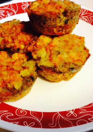 A picture of Puerto Rican mofongo with a twist.